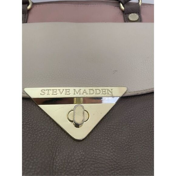 Steve Madden Women's Multicolor Colorblock  Shoulder laptop Hand Bag Purse Large - Picture 2 of 9